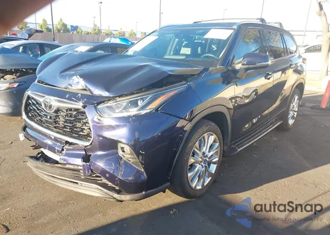 2021 Toyota Highlander Limited from USA, damaged, VIN 5TDYZRAH2MS058471
